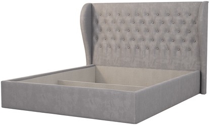 Фото Кровать двуспальная Жасмин (СМ 160х200) с ортопедическим основанием от производителя Мебельсон в Щёлкино по цене 38 300 ₽