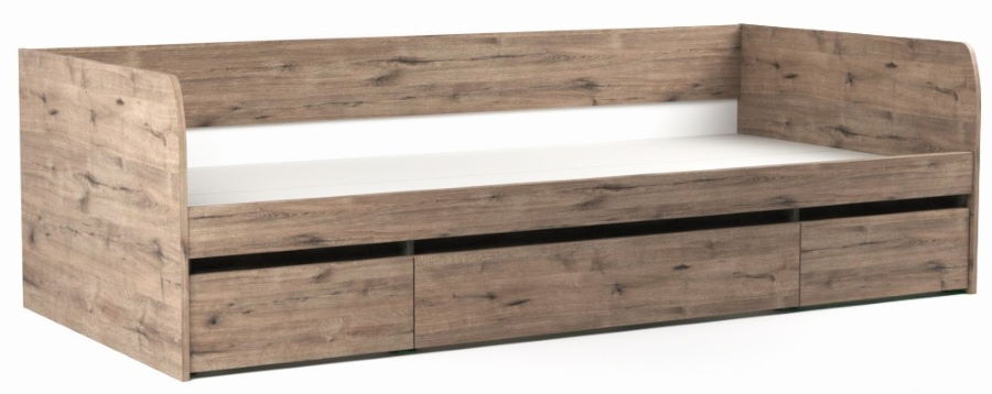 Фото Кровать односпальная Денвер (СМ 90х200) с ящиками с основанием от производителя СБК в Щёлкино по цене 25 200 ₽