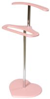 Вешалка детская Сердечко (розовый-хром (Калифорния) ) в Щёлкино от производителя 