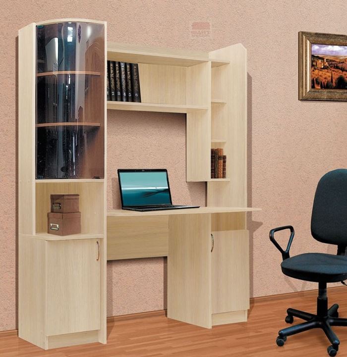 Фото Стол компьютерный Омега-1  от производителя Фант-мебель в Щёлкино по цене 10 140 ₽