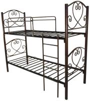 Фото  кровать двухъярусная трансформер (см 80х200) основание металл трубка  производитель Металл-Конструкция