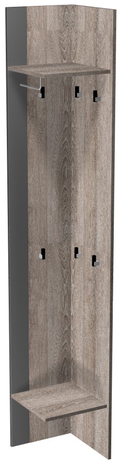 Фото Полка угловая Ханна ПХ-3  от производителя СБК в Щёлкино по цене 4 890 ₽