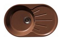 Мойка Granfest GF-R750L (ГР 750х460хh200) (шир.ящ.min 450) (Цвет мойки серый ) в Щёлкино от производителя в интернет магазине Планета Комфорта Мойка Granfest GF-R750L (ГР 750х460хh200) (шир.ящ.min 450) (Цвет мойки серый ) в Щёлкино от производителя
