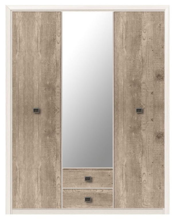 Фото Шкаф Коен SZF3D2S (164) трехдверный от производителя Black Red White (БРВ) в Щёлкино по цене 43&nbsp;120 ₽