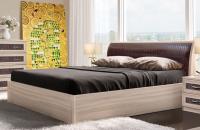 1. Кэт - 1 «Caiman» Кровать 001М (коричневый)