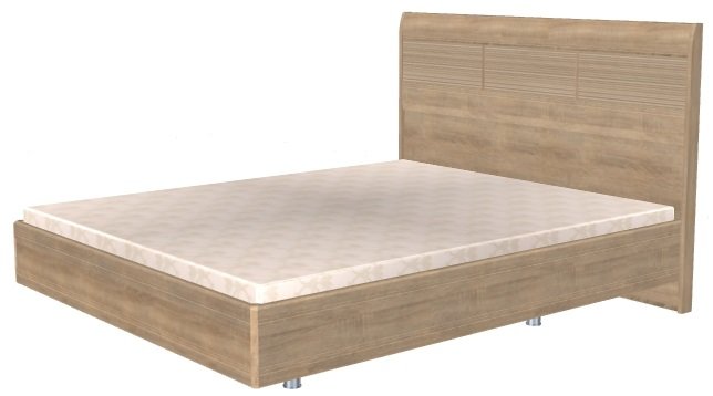 Фото Кровать двуспальная Мелисса КР-2803 (СМ 160х200) с ламельным основанием от производителя Лером в Щёлкино по цене 33 490 ₽