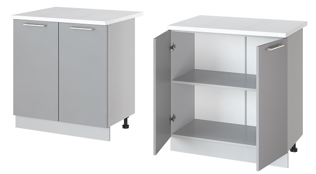 Фото Кухня Бронкс стол-рабочий Н-80 от производителя Леко в Щёлкино по цене 5&nbsp;630 ₽