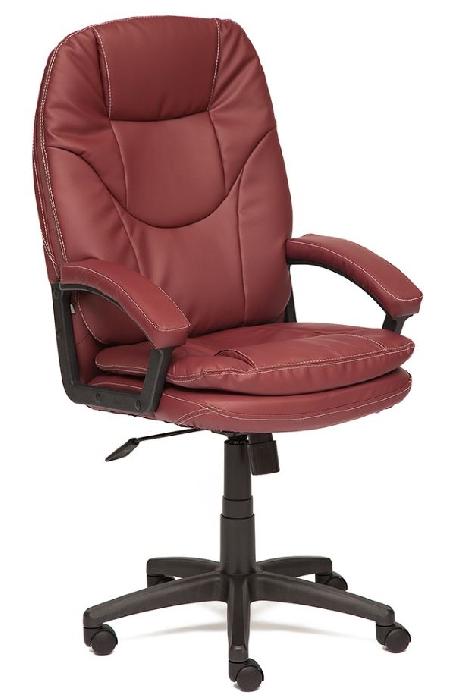 Кресло для руководителя Комфорт (Comfort) LT (Материал обивки: кожзам, цвет обивки: бордо (Tetchair) ) Кресло для руководителя Комфорт (Comfort) LT (Материал обивки: кожзам, цвет обивки: бордо (Tetchair) )
