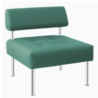 Кресло Офис (Office) без подлокотников (экокожа-ecо (Новый стиль) ) в Щёлкино от производителя 