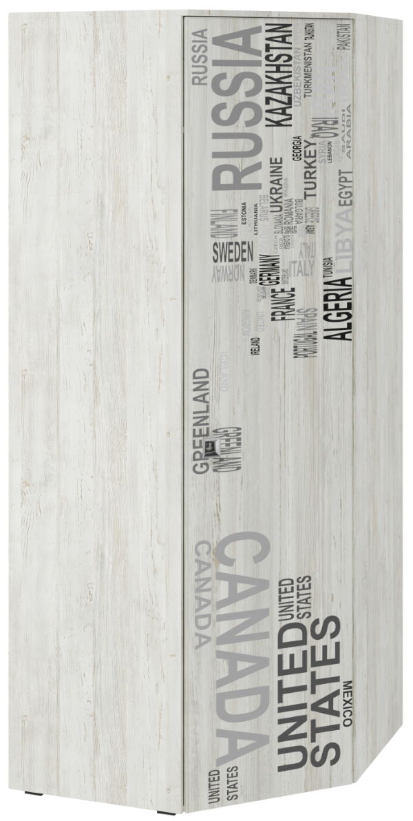 Фото Шкаф Поло (86) угловой от производителя Регина в Щёлкино по цене 13&nbsp;220 ₽