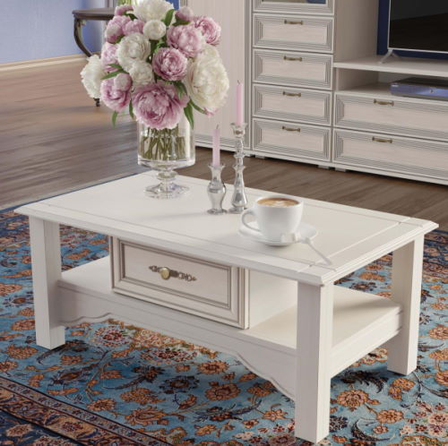 Фото Стол журнальный Сатурн-М03 от производителя Олмеко в Щёлкино по цене 8&nbsp;130 ₽