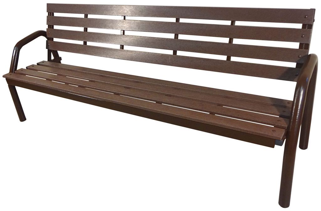 Фото Скамья Геркулес-Люкс (2060х630хh840) от производителя Металл-Конструкция в Щёлкино по цене 17 930 ₽