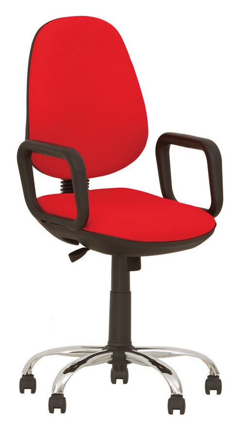 Фото Кресло для персонала Комфорт (Comfort) GTP active 1 (хром RU) от производителя Новый стиль в Щёлкино по цене 8 460 ₽