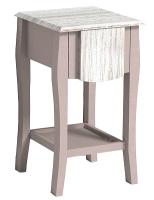 Тумба прикроватная Брауни (Brownie)-42 (мокко-белый, мокко-белый (Глазов) ) в Щёлкино от производителя 