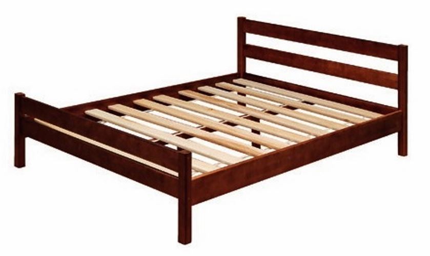 Фото Кровать двуспальная В-1 (СМ 160х200) с основанием ладе от производителя Марибель в Щёлкино по цене 11 420 ₽