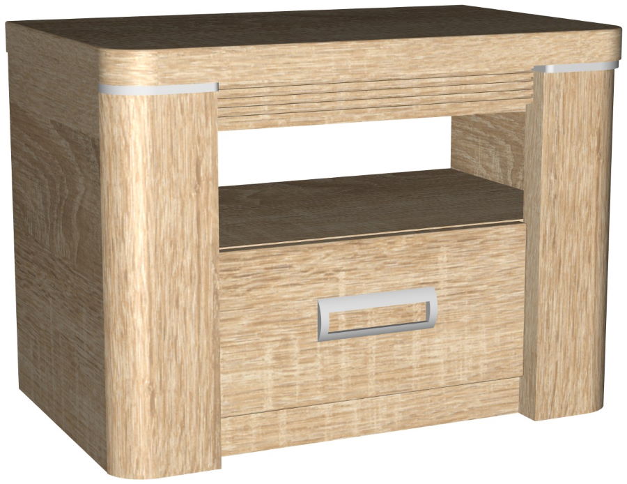 Фото Тумба прикроватная Магнолия от производителя СБК в Щёлкино по цене 6&nbsp;040 ₽