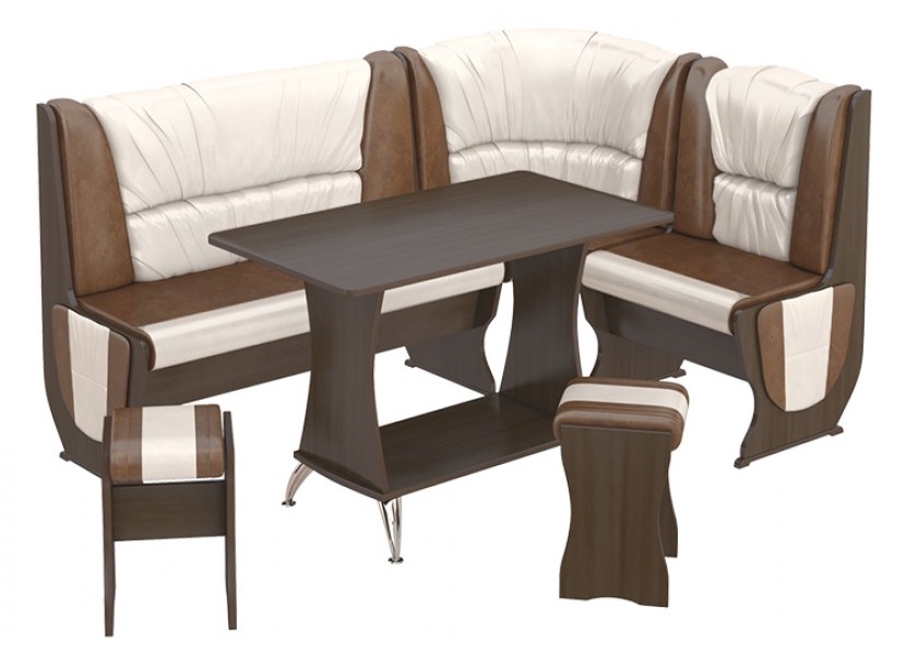 Фото Кухонный уголок-комплект Уют-5 Люкс от производителя ТриЯ в Щёлкино по цене 29&nbsp;160 ₽