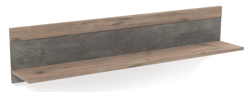 Фото Полка навесная Денвер Д-7 от производителя СБК в Щёлкино по цене 3 120 ₽