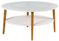 Стол журнальный белый