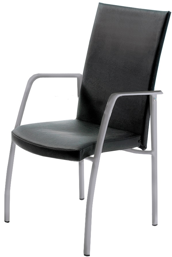 Фото Стул для посетителя Тренд (хром) от производителя Фабрикант в Щёлкино по цене 7 570 ₽