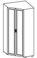Фото raspashnoy-shkaf шкаф комфорт (94) угловой производитель Ставрополь Мебель