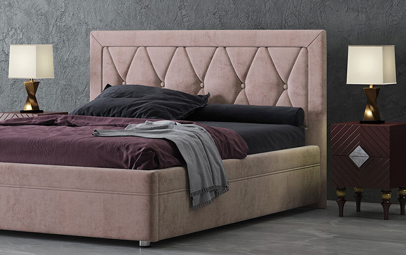 Фото Кровать двуспальная Jessica 3 (СМ 140х200) без основания от производителя Корона в Щёлкино по цене 35 310 ₽