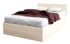 Кровать односпальная Вега ВМ-14 (СМ 120х200) комплектуется настилом ( 120х200 , ЛДСП , сосна карелия , без подъемного мех. , без ящиков , без матраса (Хорошая мебель) )