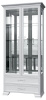 Фото Шкаф с витриной Грация (2 дв) 4 стекла от производителя Браво-мебель в Щёлкино по цене 43&nbsp;720 ₽