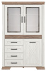 Фото Шкаф Marselle REG2W1D4S от производителя Black Red White (БРВ) в Щёлкино по цене 46&nbsp;690 ₽