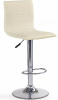 Стул барный Halmar H-21 ( Обивка стула:экокожа , хром, кремовый (Halmar ) )