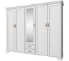 Фото Шкаф 5DG2SZ Тиффани (Tiffany) (259) пятидверный от производителя Анрэкс в Щёлкино по цене 108&nbsp;200 ₽